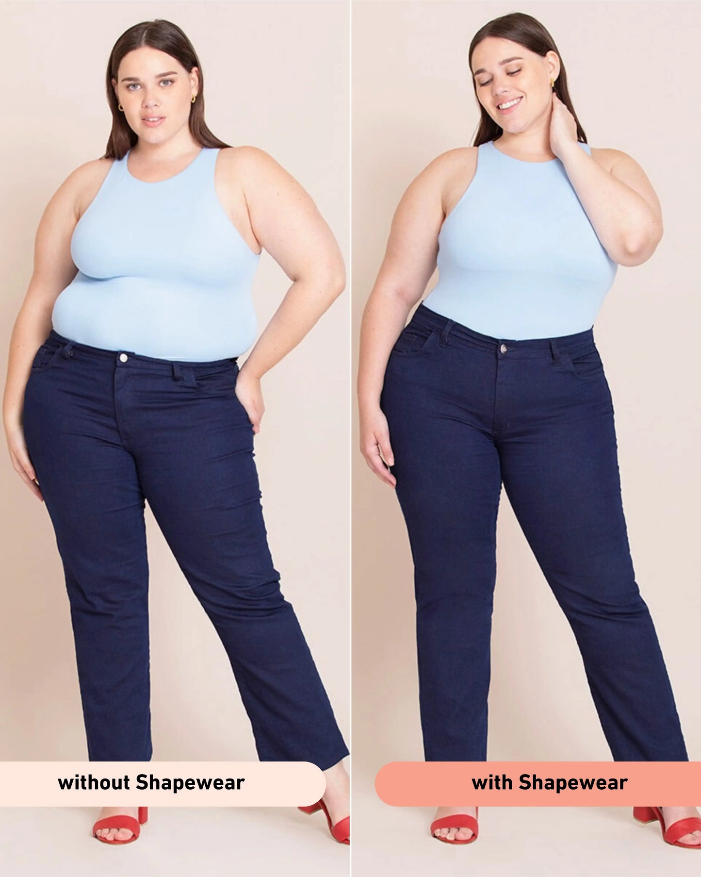 Mid Thigh Bodysuit Shapewear