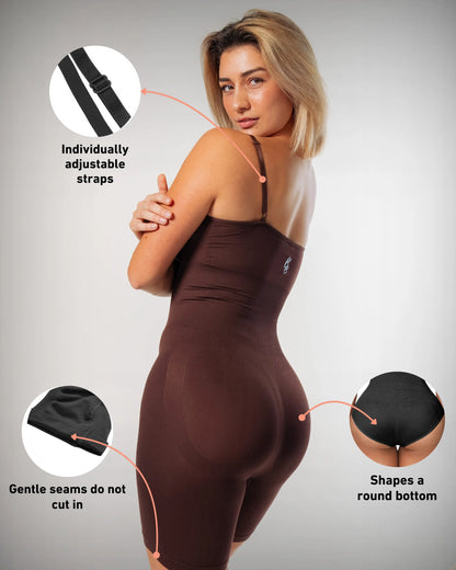 Mid Thigh Bodysuit Shapewear