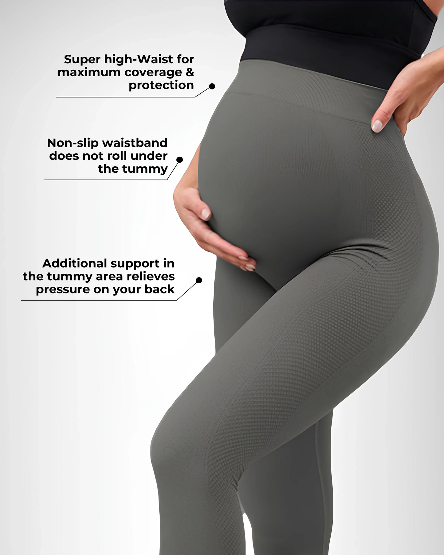 Curvy Maternity Leggings