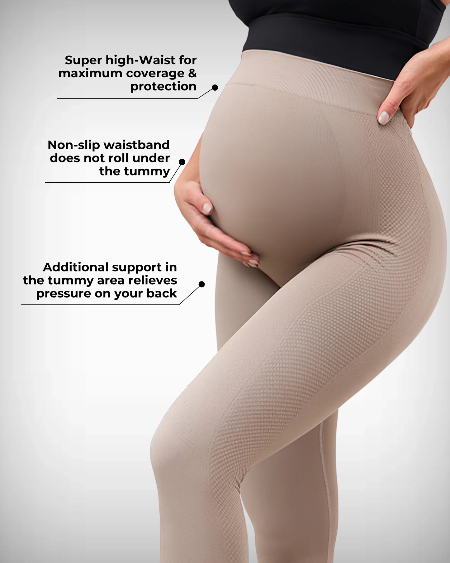 Curvy Maternity Leggings