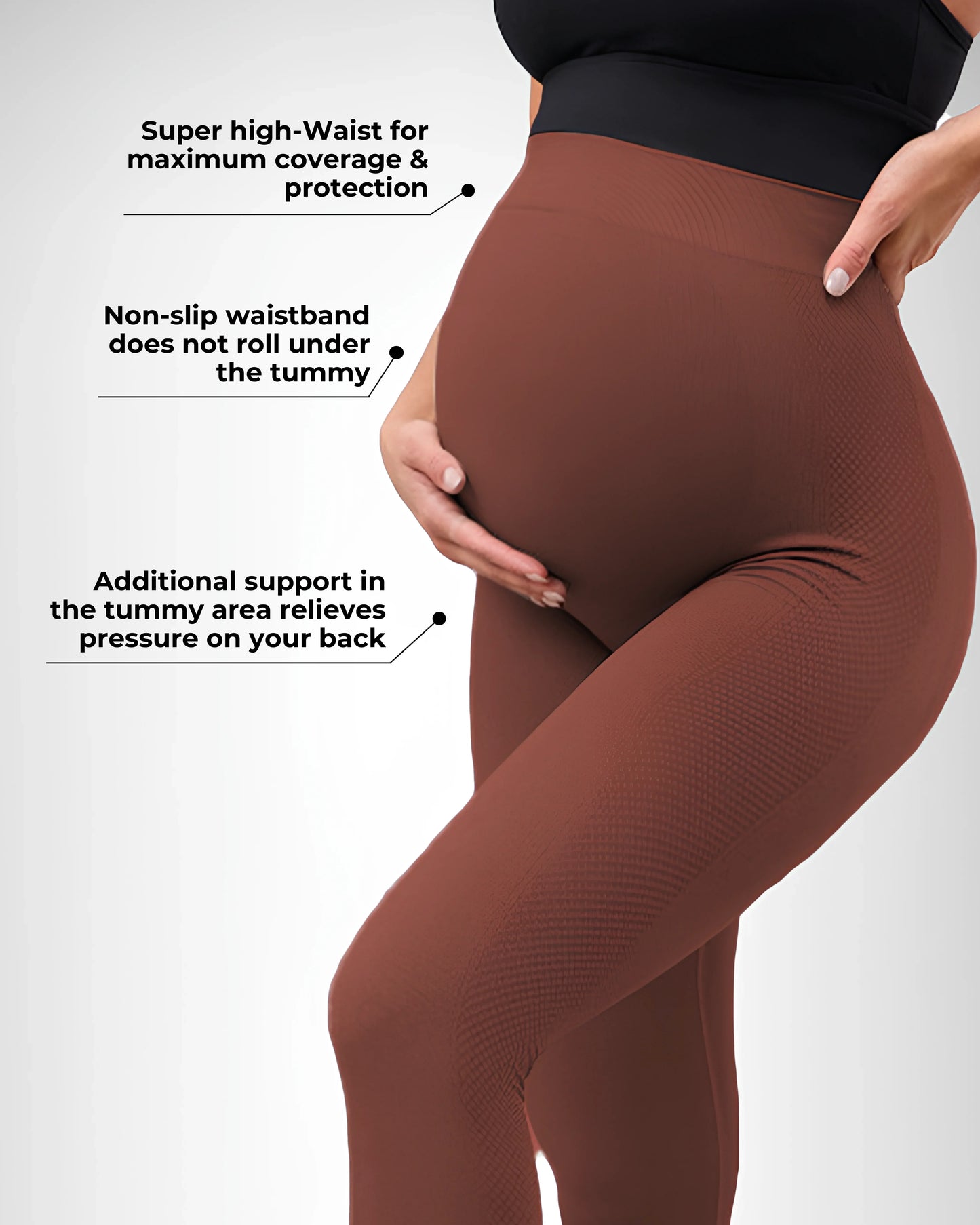 Curvy Maternity Leggings