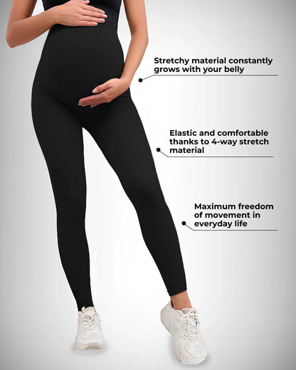 Curvy Maternity Leggings