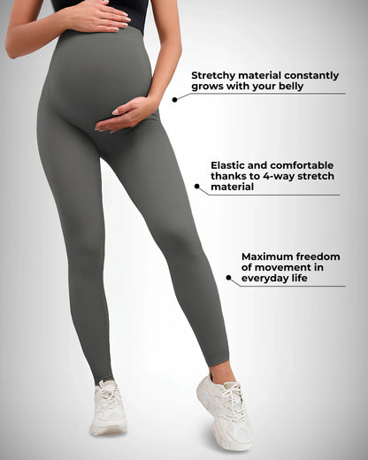 Curvy Maternity Leggings