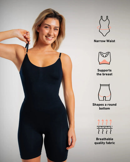 Mid Thigh Bodysuit Shapewear