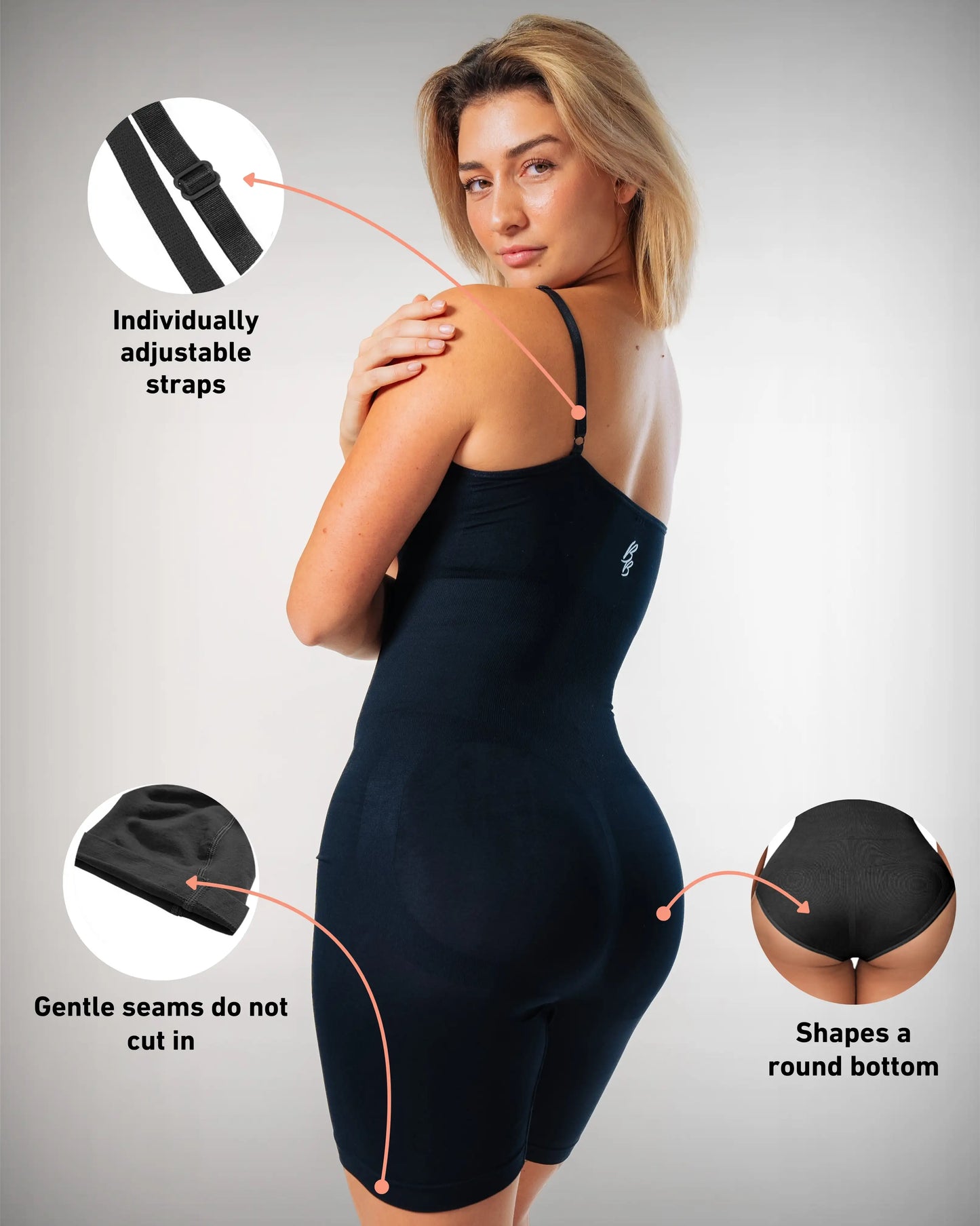 Mid Thigh Bodysuit Shapewear