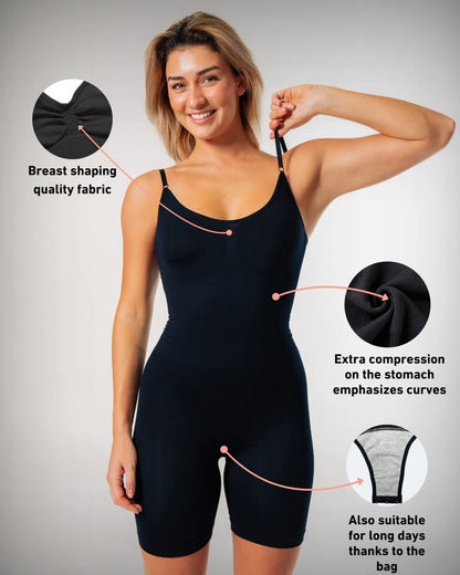 Mid Thigh Bodysuit Shapewear