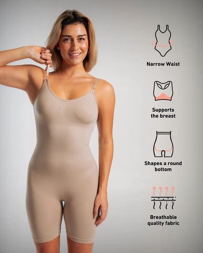 Mid Thigh Bodysuit Shapewear